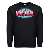 Black mama lightning bolt Premium Sweatshirt - JahusDesignShop