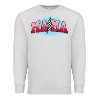 Dove Grey mama lightning bolt Premium Sweatshirt - JahusDesignShop
