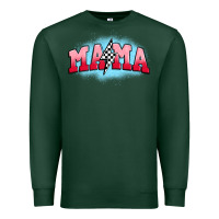 Sports Green mama lightning bolt Premium Sweatshirt - JahusDesignShop