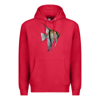 Cardinal Angelfish Premium Hoodie - LillyAllenDesigns