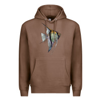 Chestnut Angelfish Premium Hoodie - LillyAllenDesigns
