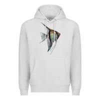 Dove Grey Angelfish Premium Hoodie - LillyAllenDesigns