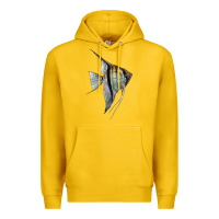 Lemon Angelfish Premium Hoodie - LillyAllenDesigns