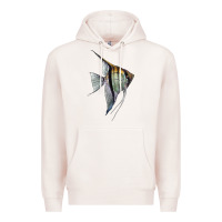 Pale Pink Angelfish Premium Hoodie - LillyAllenDesigns