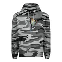 Slate Camo Angelfish Premium Hoodie - LillyAllenDesigns