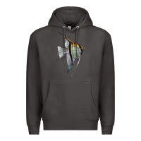 Smoke Angelfish Premium Hoodie - LillyAllenDesigns