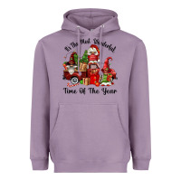Lavender its the most wonderful time of the year Heavyweight Hoodie - FaDigitalArtStudio