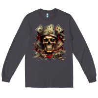 Smoke bad money Long Sleeve Tee - Unal Design