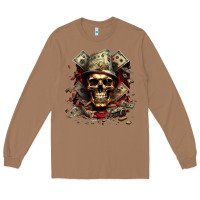 Toasted Coconut bad money Long Sleeve Tee - Unal Design