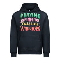 Navy prying mama raising warriors malia Urban Hoodie - MaliasSmallBusiness