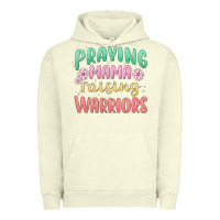 Pigment Pistachio prying mama raising warriors malia Urban Hoodie - MaliasSmallBusiness