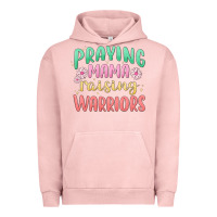 Pigment Salmon prying mama raising warriors malia Urban Hoodie - MaliasSmallBusiness
