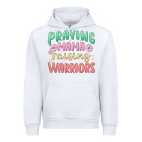 White prying mama raising warriors malia Urban Hoodie - MaliasSmallBusiness