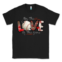 Black for the love of the game baseball Classic Tee - Zillion Design Studio