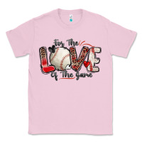 Bubblegum Pink for the love of the game baseball Classic Tee - Zillion Design Studio