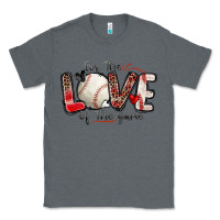 Charcoal Heather for the love of the game baseball Classic Tee - Zillion Design Studio