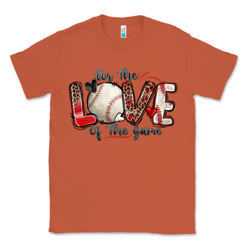For The Love Of The Game Baseball Classic Tee by Zillion Design Studio | Teevron