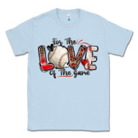 Dusty Blue for the love of the game baseball Classic Tee - Zillion Design Studio