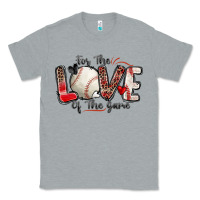 Heather Grey for the love of the game baseball Classic Tee - Zillion Design Studio