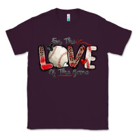 Plum for the love of the game baseball Classic Tee - Zillion Design Studio