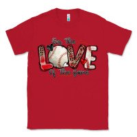 Red for the love of the game baseball Classic Tee - Zillion Design Studio