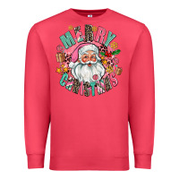 Cardinal merry christmas santa Premium Sweatshirt - AdoDesignShop