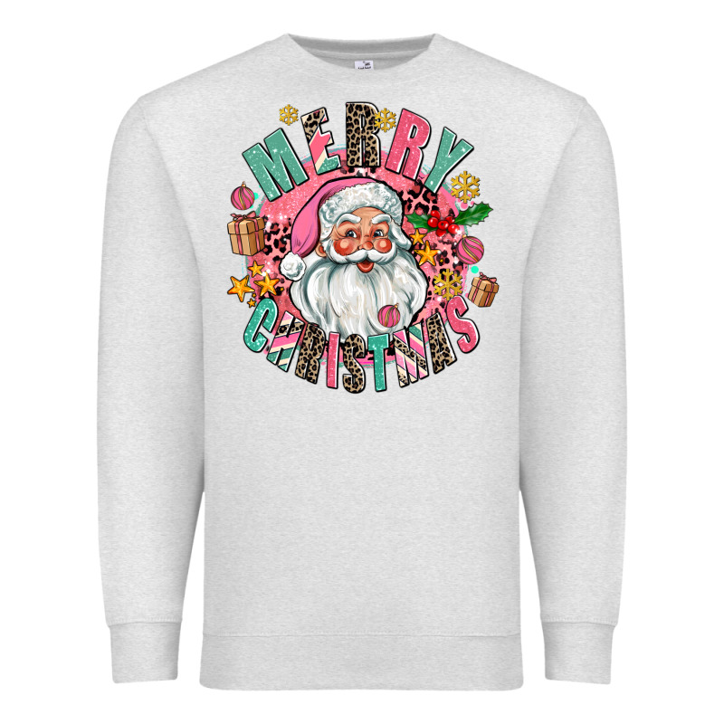 Merry Christmas Santa Premium Sweatshirt by AdoDesignShop | Teevron