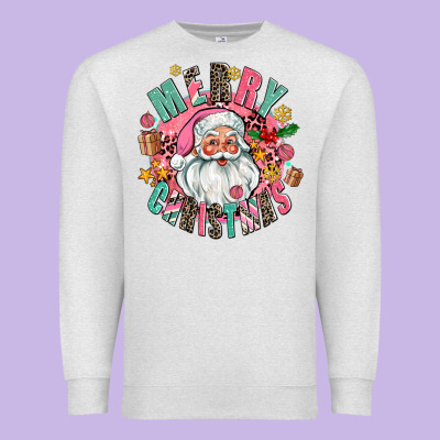 Merry Christmas Santa Premium Sweatshirt Designed By Adodesignshop