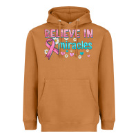 Meerkat believe in miracles with ribbon Heavyweight Hoodie - HRA Design Shop