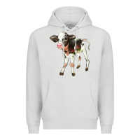 Dove Grey Holstein Calf Premium Hoodie - LillyAllenDesigns