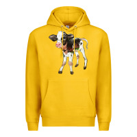 Lemon Holstein Calf Premium Hoodie - LillyAllenDesigns