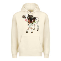 Sandshell Holstein Calf Premium Hoodie - LillyAllenDesigns