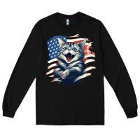 Black cat1 Long Sleeve Tee - Unal Design