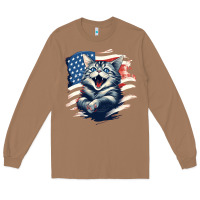Toasted Coconut cat1 Long Sleeve Tee - Unal Design
