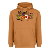 Meerkat Let's Get Spooky Heavyweight Hoodie - CowhideDigitalArt