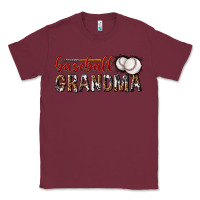 Burgundy baseball grandma with leopard Classic Tee - texasbilliewilder