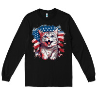 Black cat2 Long Sleeve Tee - Unal Design