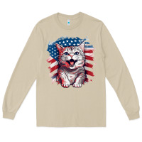 Mushroom cat2 Long Sleeve Tee - Unal Design