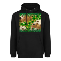 Black St. Patrick's Day shamrock tumbler St. Patricks Heavyweight Hoodie - Neo Western