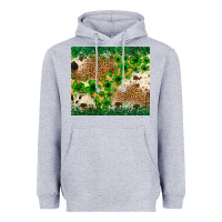 Heather Grey St. Patrick's Day shamrock tumbler St. Patricks Heavyweight Hoodie - Neo Western