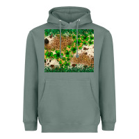 Sage St. Patrick's Day shamrock tumbler St. Patricks Heavyweight Hoodie - Neo Western