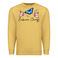 Antique Gold embrace change Premium Sweatshirt - JahusDesignShop