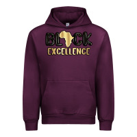 Mauve Wine black excellence Urban Hoodie - MaliasSmallBusiness