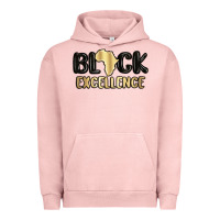 Pigment Salmon black excellence Urban Hoodie - MaliasSmallBusiness