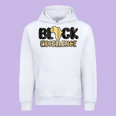 Black Excellence Urban Hoodie Designed By Maliassmallbusiness