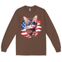 Chestnut cat2 Long Sleeve Tee - Unal Design