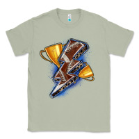 Matcha football lightning bolt Classic Tee - Zillion Design Studio