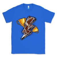True Royal football lightning bolt Classic Tee - Zillion Design Studio