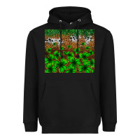 Black St. Patrick's Day leopard cowhide tumbler Heavyweight Hoodie - Neo Western