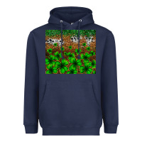 Navy St. Patrick's Day leopard cowhide tumbler Heavyweight Hoodie - Neo Western